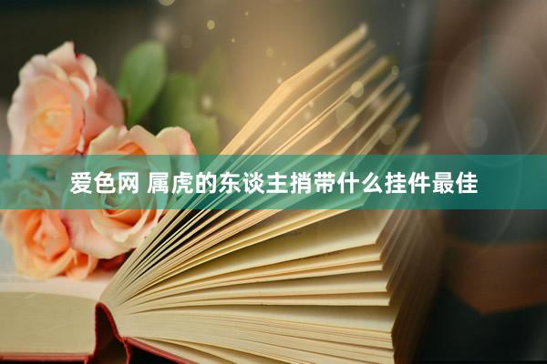 爱色网 属虎的东谈主捎带什么挂件最佳