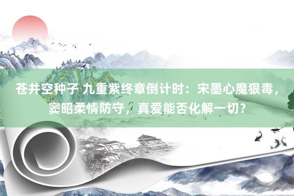 苍井空种子 九重紫终章倒计时：宋墨心魔狠毒，窦昭柔情防守，真爱能否化解一切？
