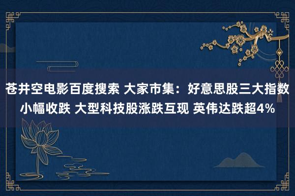 苍井空电影百度搜索 大家市集：好意思股三大指数小幅收跌 大型科技股涨跌互现 英伟达跌超4%